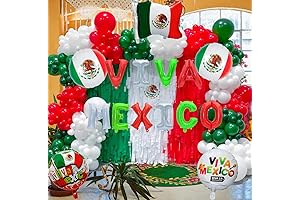 Mexican Independence Garland Arch - Viva Mexico Balloons