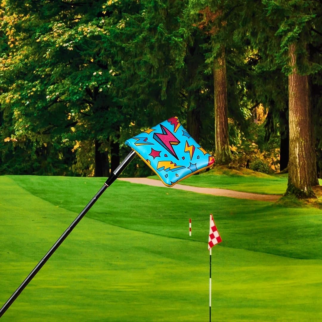 Noonan Golf Putter Cover - Magnetic Mallet Golf Club Cover - Fleece Lined & Water Resistant - Fun, Creative & Unique Headcover Designs