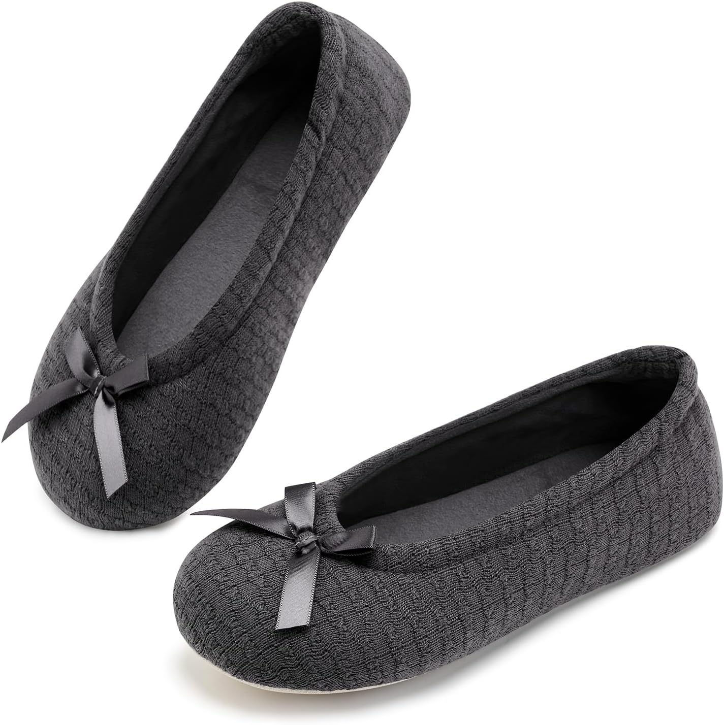 Pantuflas de ballet ANLUKE para mujer con espuma viscoelástica