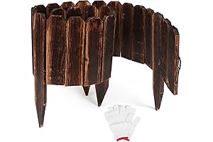 Garden Wooden Anti-Corrosive Durable Flexible High Quality Fence