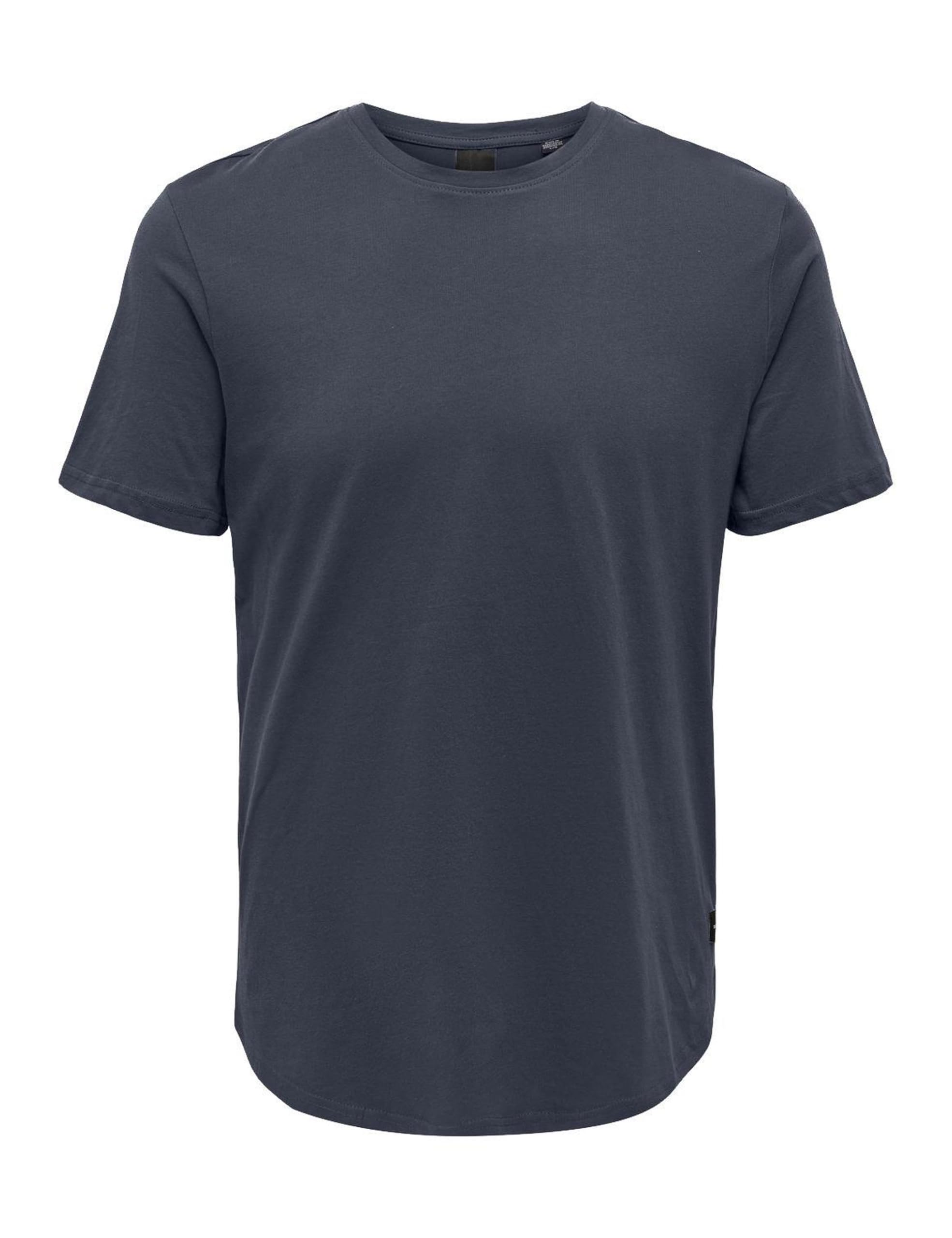 ONLY & SONS Men's Onsmatt Longy SS Tee Noos, Blue Nights, S