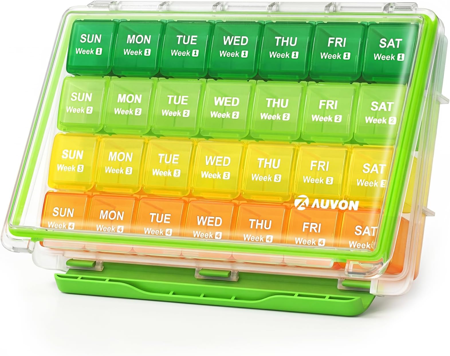 AUVON Monthly Pill Box