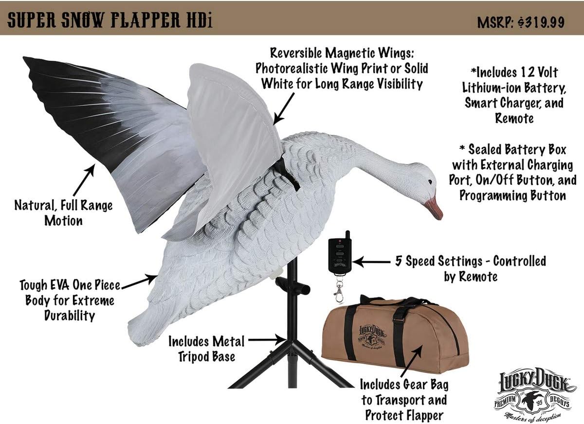 Lucky Snow Goose Flyer