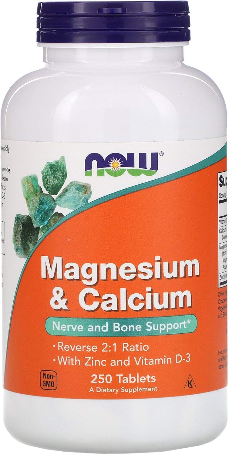 Now Foods - Magnesium & Calcium 2:1 Ratio - 250 Tablets