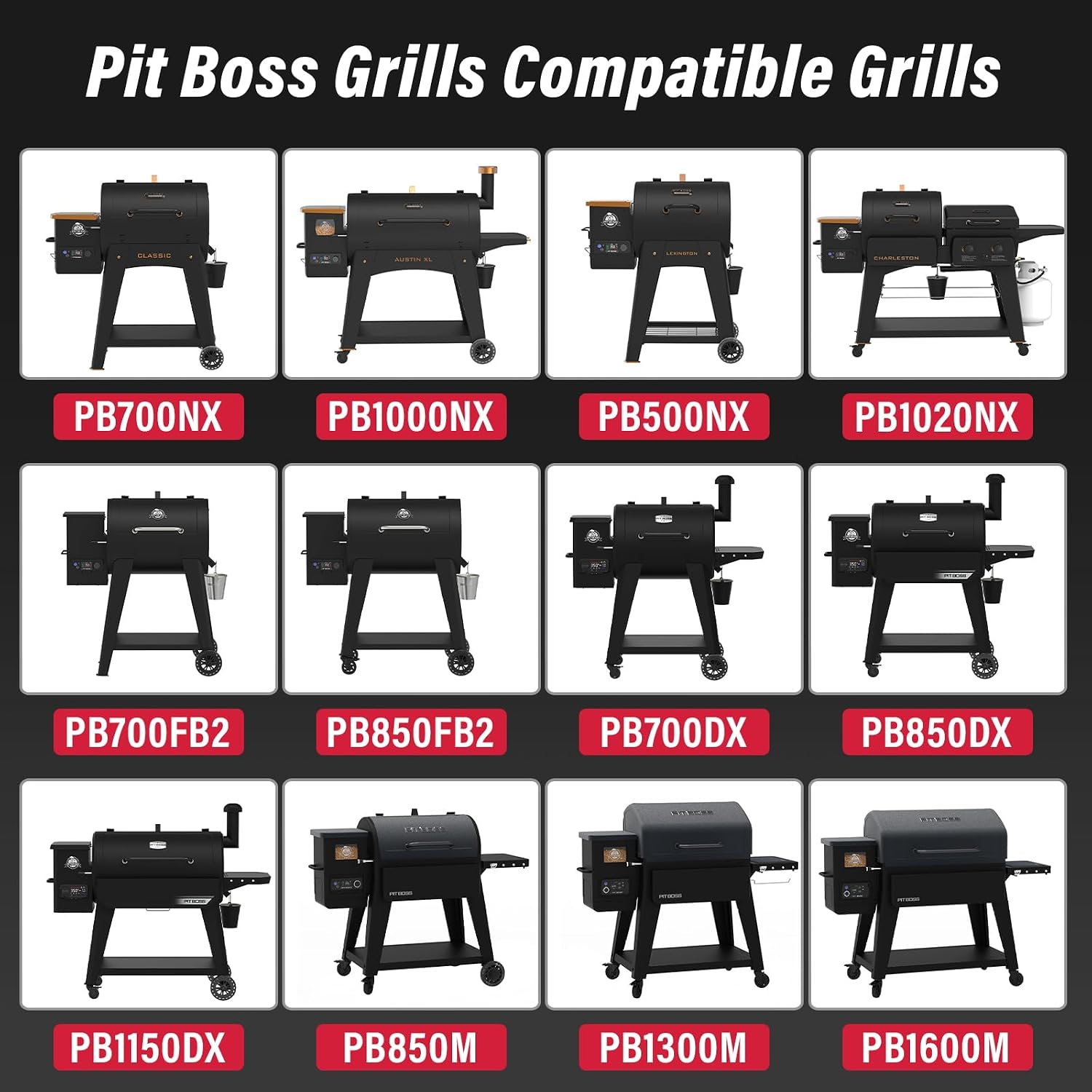 Utheer Grill Side Shelf for Pit Boss 700 850 Series, 3-in-1 Prep Station image 3