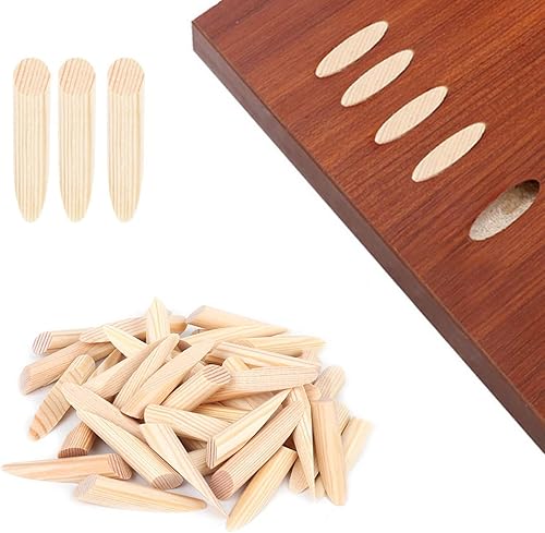 Miniatura 3 de 50 tapones de agujero de bolsillo de madera maciza, enchufe de agujero de bolsillo de madera para carpintería, pino, micro enchufe de agujero de