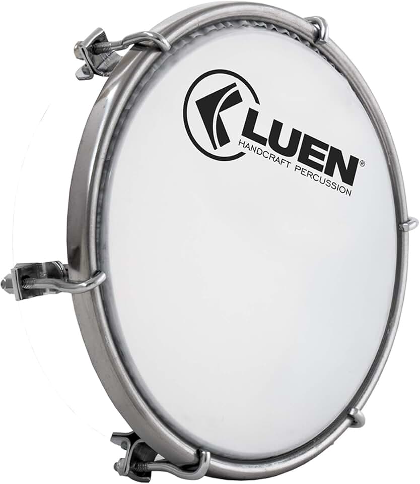 Tamborim Abs Branco 6 Tarr Pele Leitosa