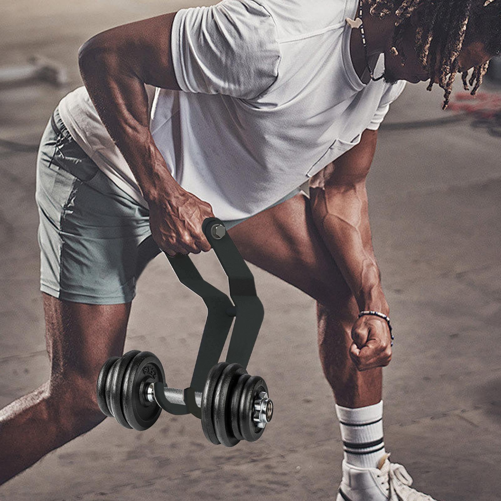 Supporto per manubri Spotter, efficiente ed ergonomico, robusto supporto per bilanciere, per allenamento con panca, per palestra, casa, interni, uomini, donne, giovani, famiglia