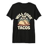 Will Code for Tacos Programmer Coder - Premium Tri-Blend T-Shirt