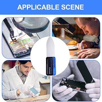 Cell Phone Curved Screen Disassembly Card Smartphone Repair Tool LCD Screen Spudger Screen Opening Tool Ultra Thin Flexible Smartphone Repair Tool Smartphone Disassembly Tool Steel Metal Spatula Thin