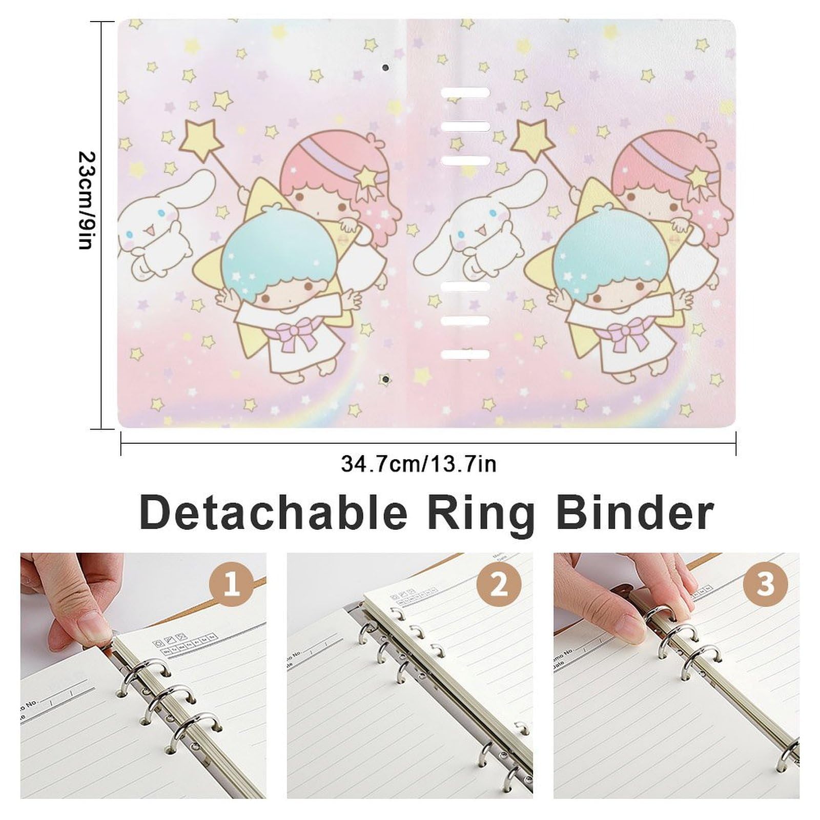 Amazon.co.jp: ききらら キキララ システム手帳 シンプル手帳 A5