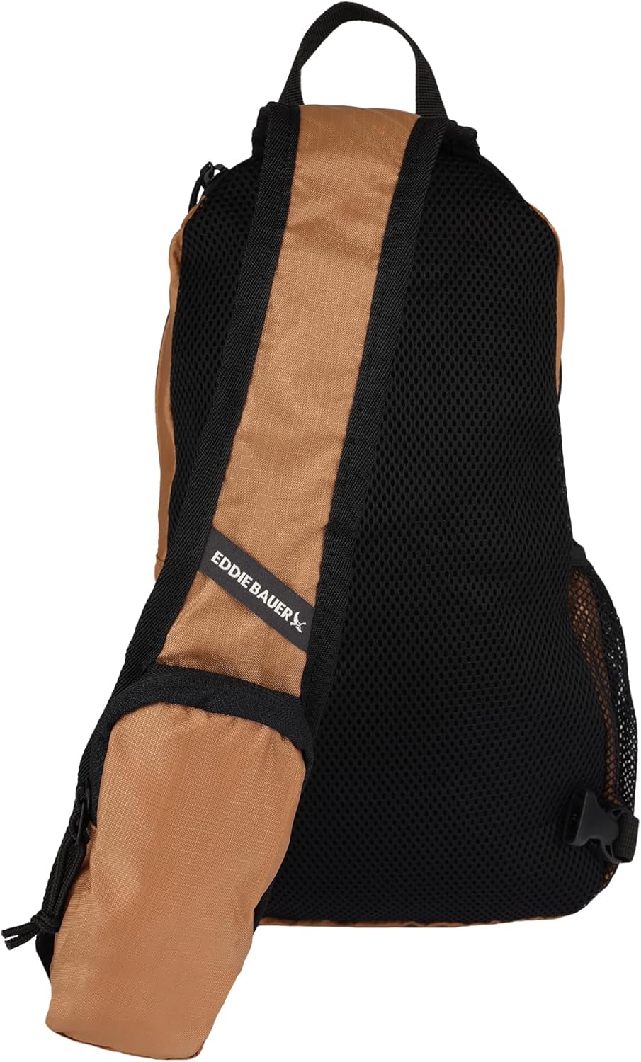 Eddie Bauer Stowaway Packable Sling Bag | Travel | Outdoor | Lightweight | Compact | Ripstop Nylon, Tobacco-10L - Image 5