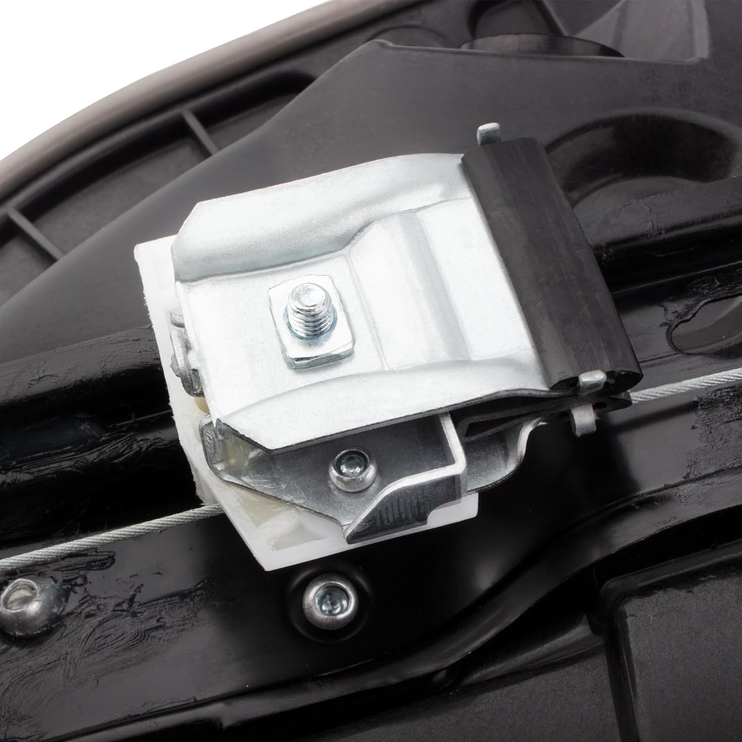 2537206403 Front Right Power Window Regulator with Panel Without Motor Passenger Side for Mercedes-Benz X253 GLC300 2016-2021 GLC350e 2018-2020 GLC43 AMG 2017-2021 GLC63 AMG 2018-2021