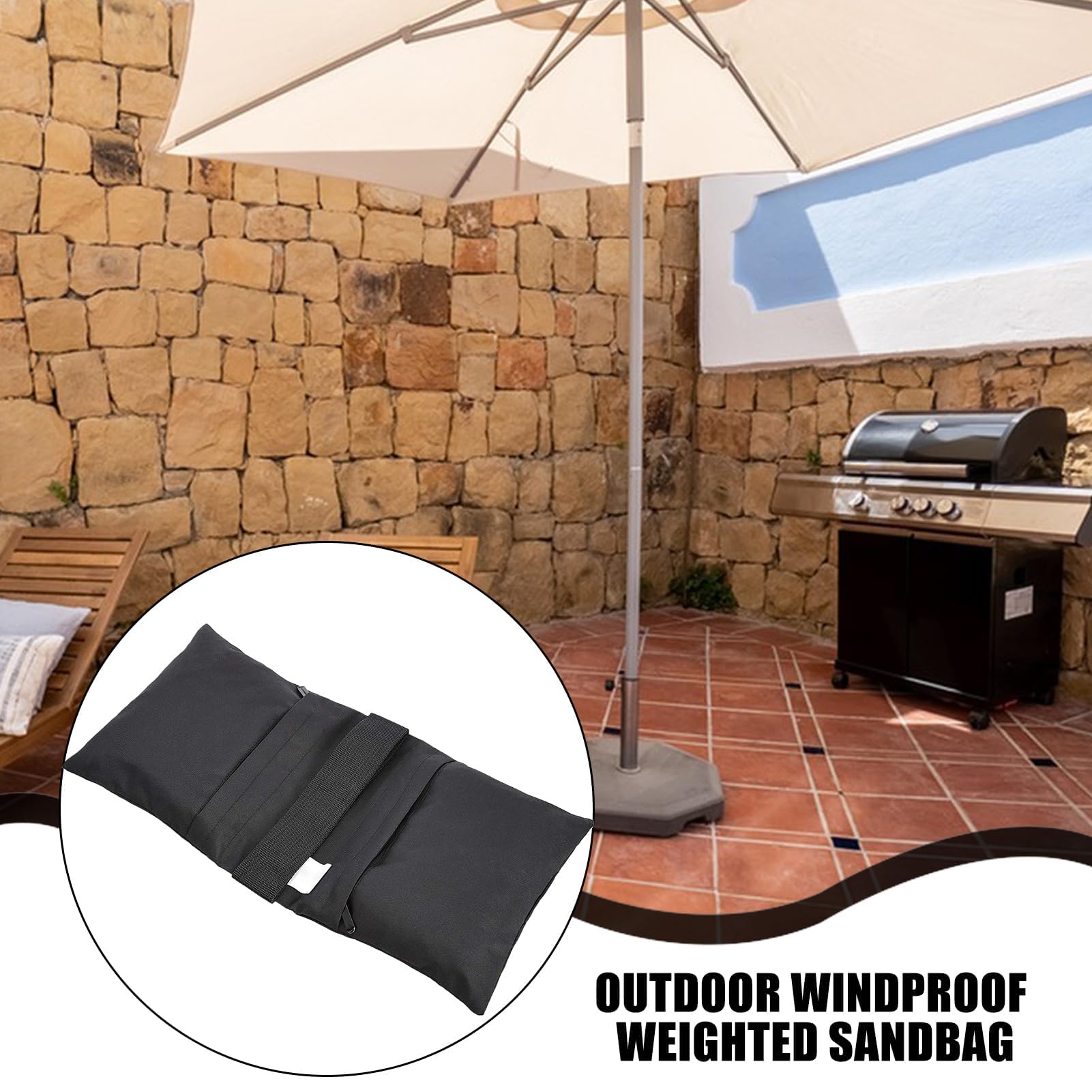 Robuste Sandsäcke für Stative, Outdoor-Ausrüstung und Camping, ideal für Fotografie, Filme, Live-Streaming, Sonnenschutz, Picknicktische und Pergolen