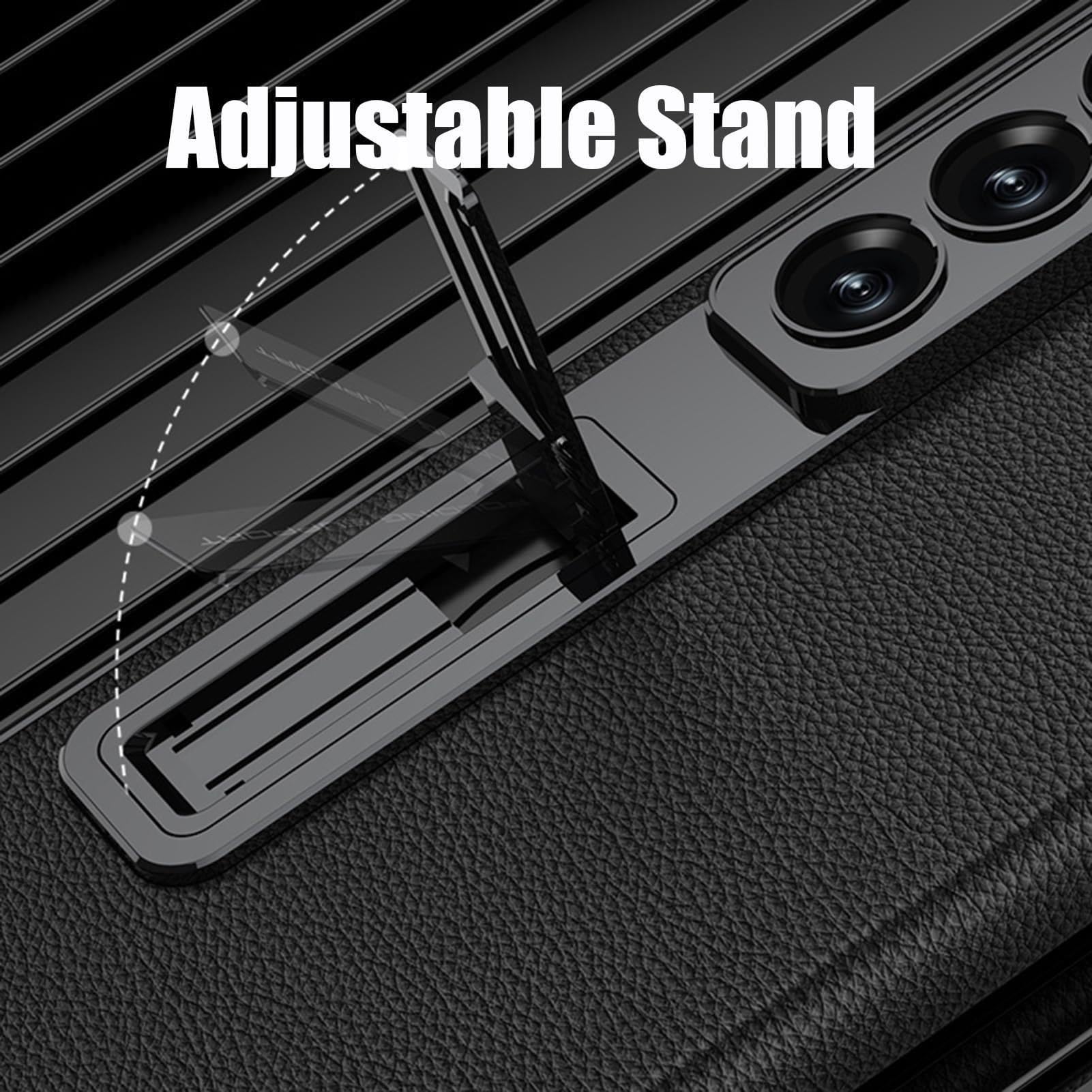 Custodia Per Samsung Galaxy Z Fold 8 Ultra, Placcatura Case Graffi Staffa | With Proteggi Schermo Resistente Custodia(Blu)