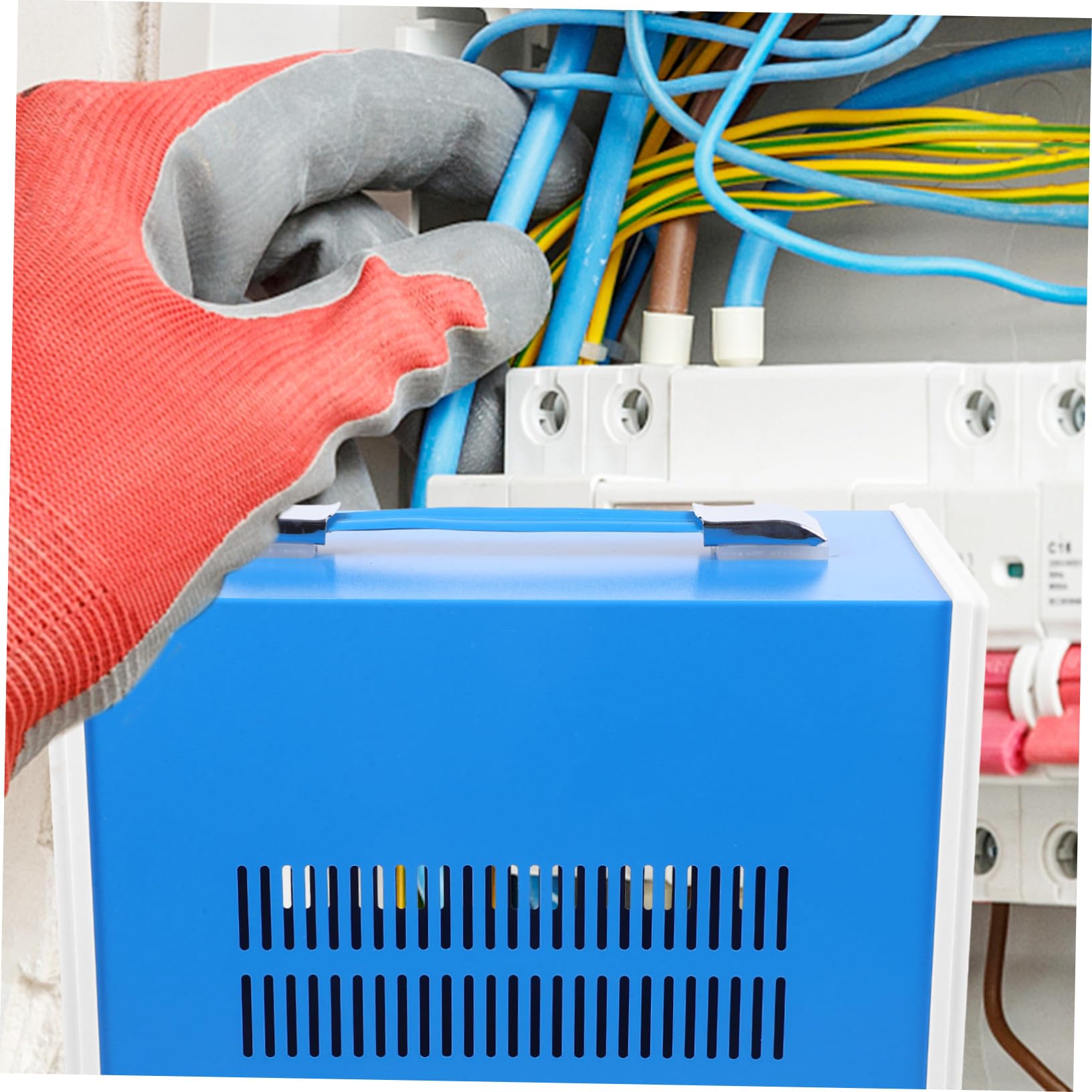 Scatola di Derivazione in Metallo per Progetti Elettronici DIY Custodia Elettrica in Abs e Ferro Resistente Isolamento Termico per Uso Residenziale e Commerciale