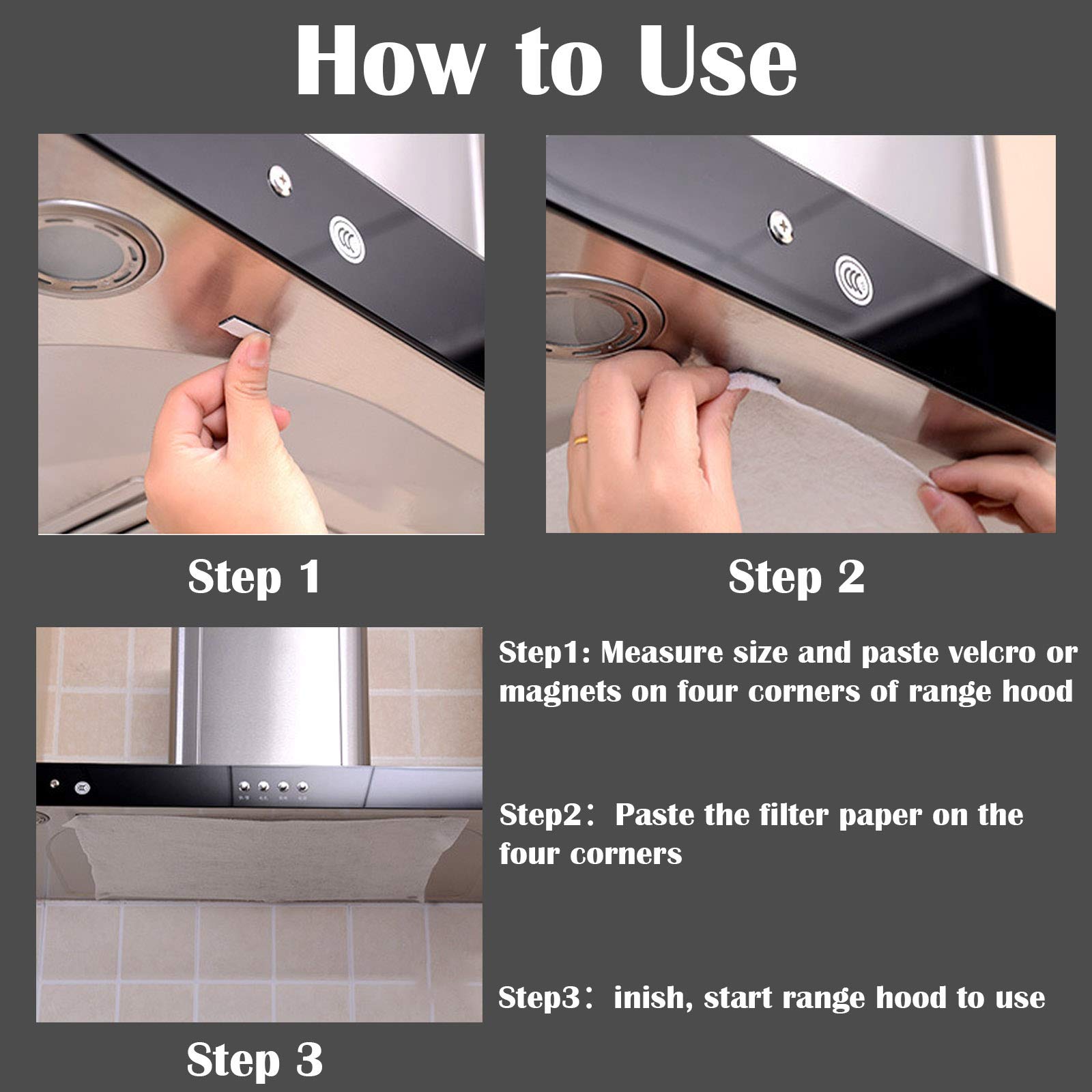 universal carbon filters for cooker hoods