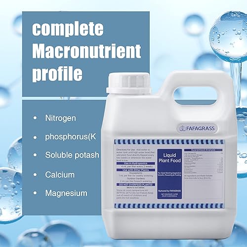 Miniatura 4 de Nutrientes hidropónicos, fertilizante líquido hidropónico para vegetales de jardín interior (33.8 onzas)