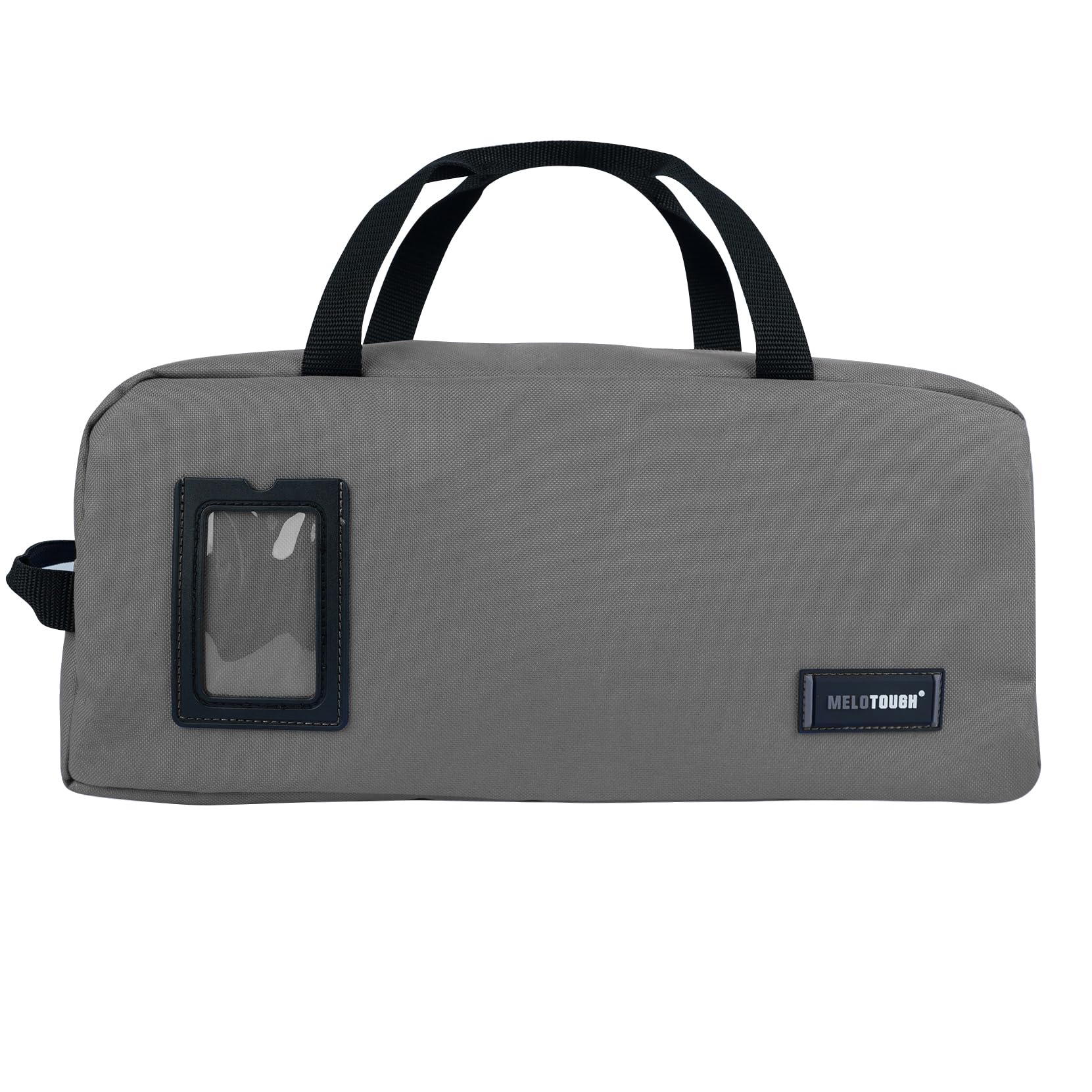 MELOTOUGH 16 Inch Tool Bag Canvas Tool Tote Bag with Zipper Heavy Duty Portable Tool Bag Organizer for