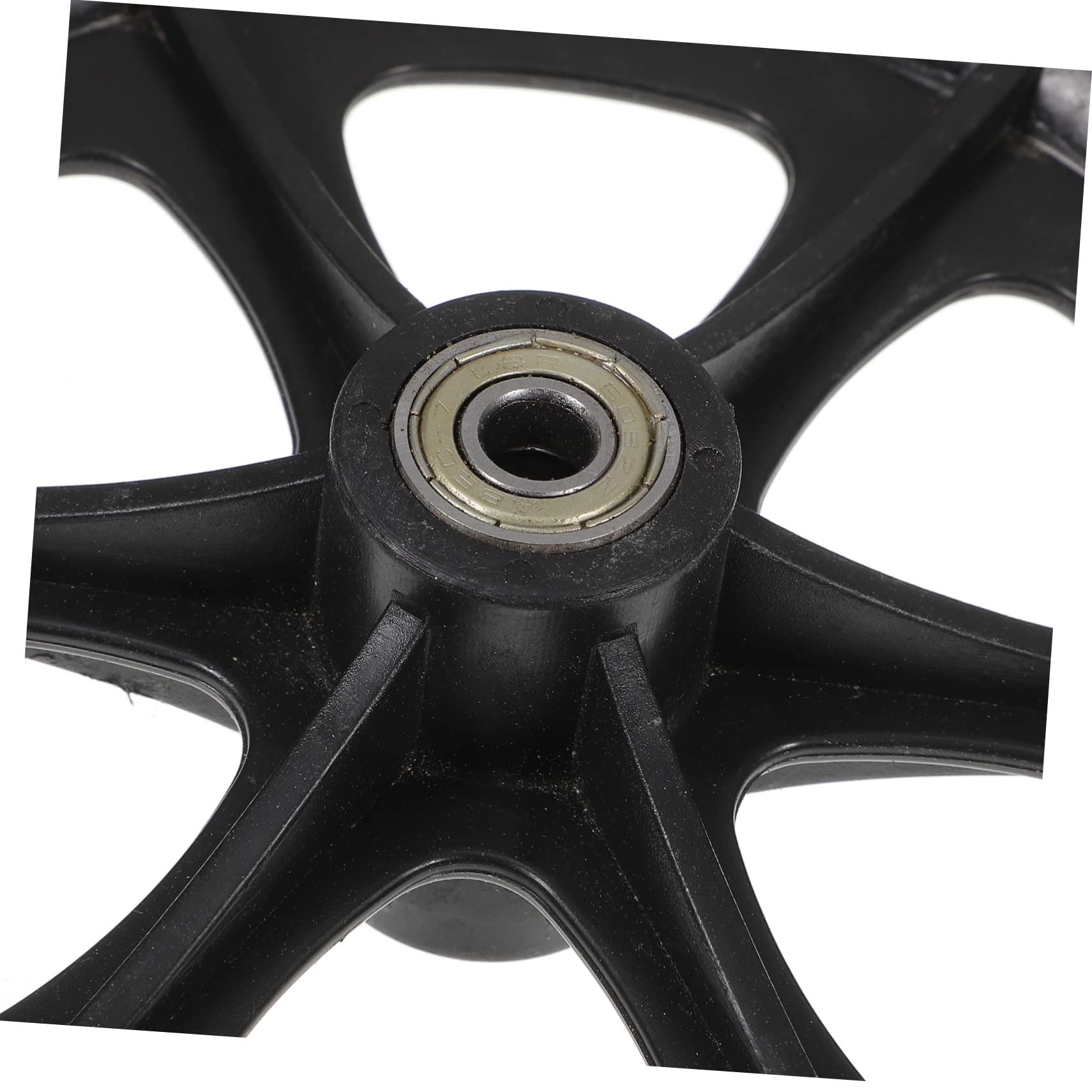 VILLCASE 8 Inch Wheelchair Front Wheel Universal Solid Tire Wheel Easy Installation Quiet Running