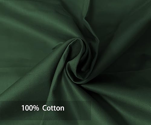 Miniatura 2 de iMaylex - Juego de 2 fundas para almohadas tipo sobre 100% de algodón egipcio suaves y transpirables, con aspecto de seda y acogedoras, fundas de