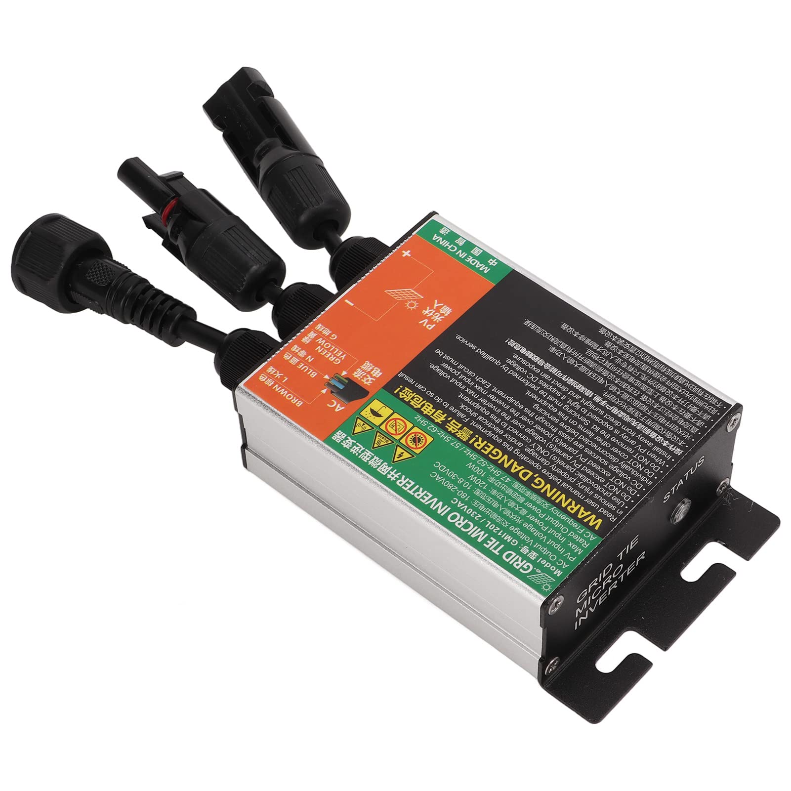 Mikroinwerter Solarny 120W, Podłączony do Sieci 230V MPPT, do