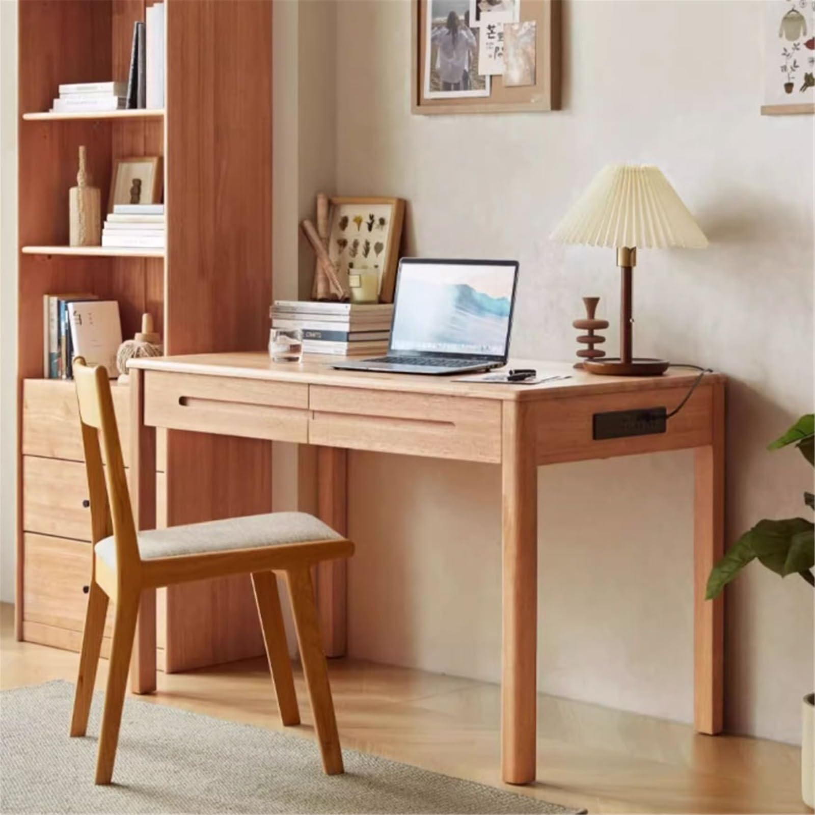 Organizer da scrivania in legno con cassetti, porta cancelleria portatile per ufficio e studio, elegante accessorio da scrivania per casa e ufficio, ideale per studenti e professionisti