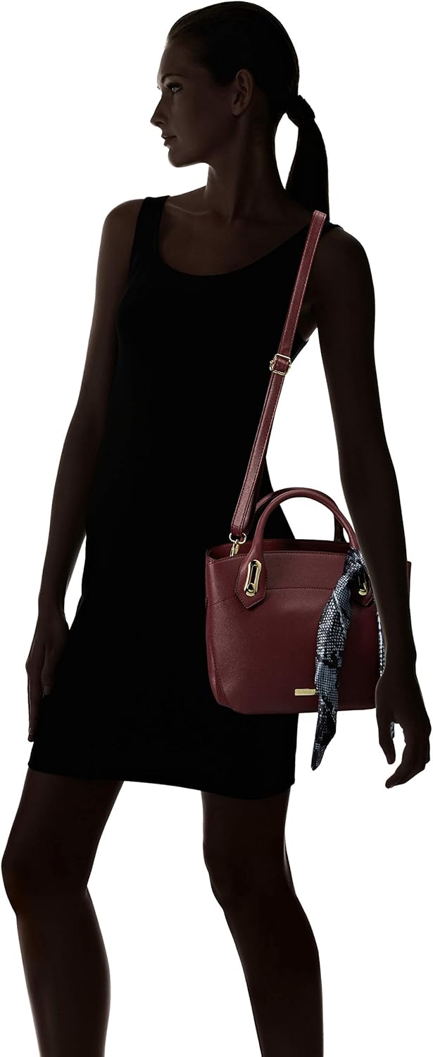 London Fog Wembley Triple Satchel Berry