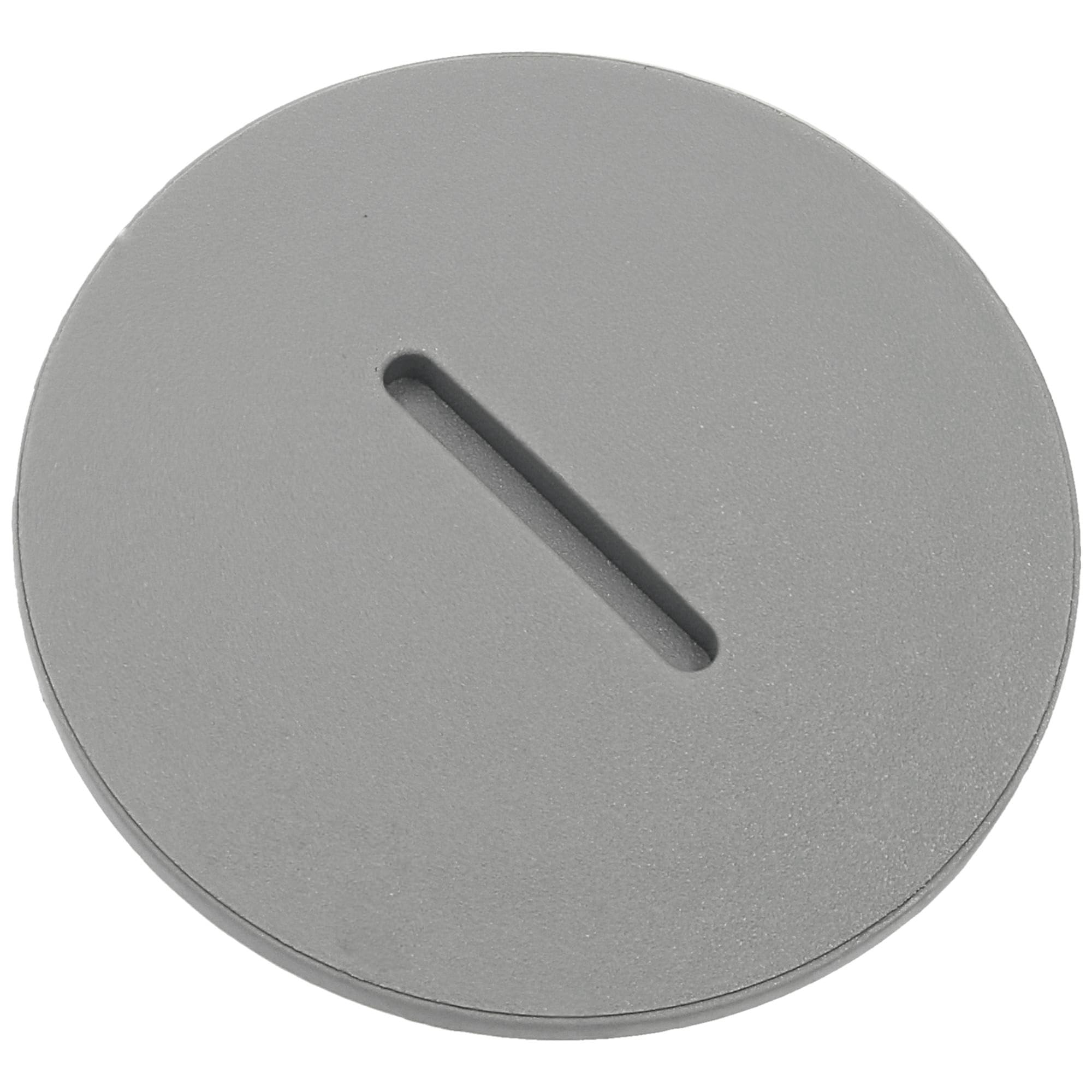 Kalitec 5X Bouchons d'Obturation PG16, Plastique Gris, IP65, 27 mm | Filetage PG16, Diamètre 27 mm, Longueur 10 mm, Filetage 6 mm, Étanchéité IP65 contre Poussière, Sans Halogène