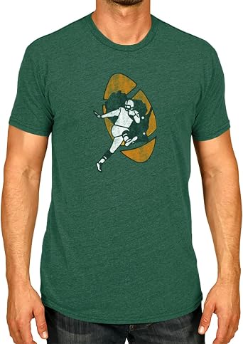 NFL Officially Licensed Throwback Tee - Short Sleeve Unisex T-Shirt | NFL throwback tee - officially licensed, unisex fit, cotton-poly blend, tagless, short sleeve, USA-designed.