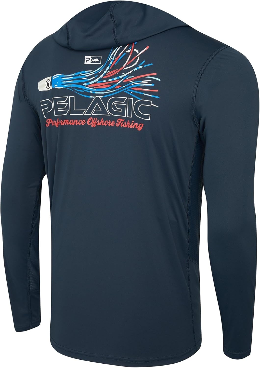 PELAGIC Men's Vaportek Short Corner Hooded Fishing Shirt