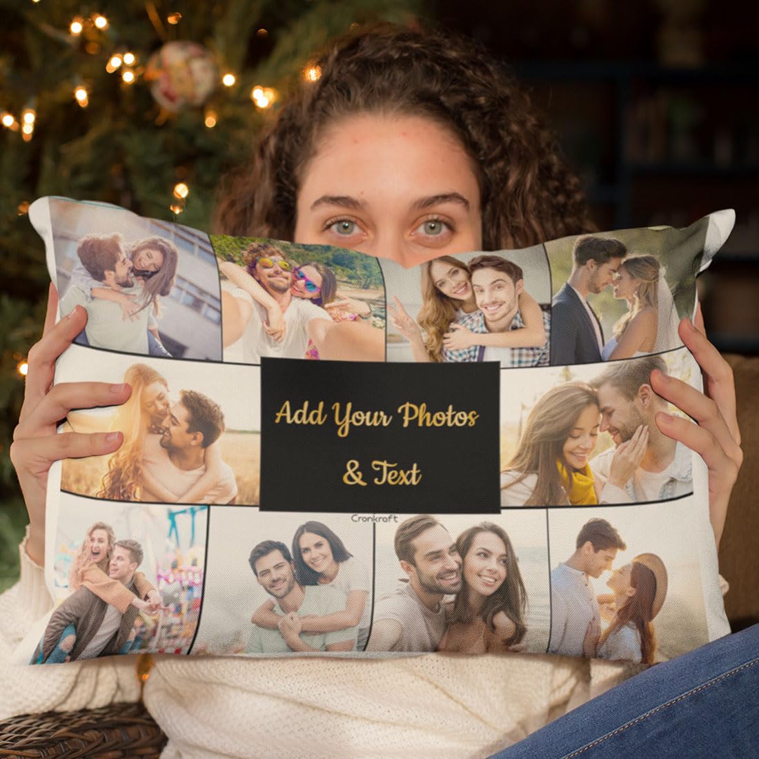 Cronkraft Photo and Name Pillow for Birthday Satin Printed Cushion, Gifts for Brother, Gifts for Birthday, Gift for Sister, Rakhi Gifts, Brother Gifts - Cushion Cover 12x16 inch (B0D99ZBW76) Amazon Price History, Amazon Price Tracker