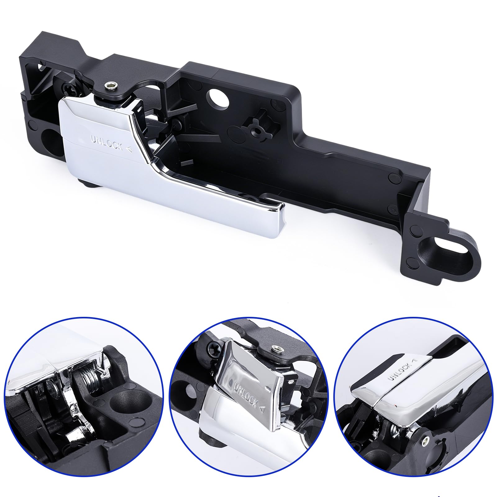 Amazon.com: LCWRGS Interior Door Handle Front Driver & Passenger