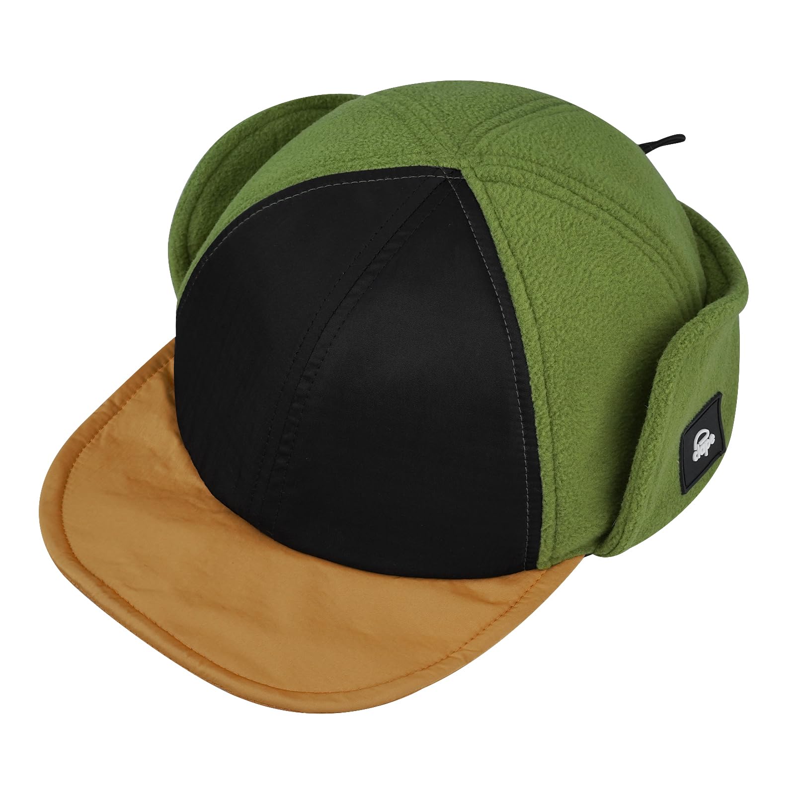Cappellino da baseball invernale con paraorecchie, berretto di lana caldo uomo, visiera pieghevole, cappellino camionista