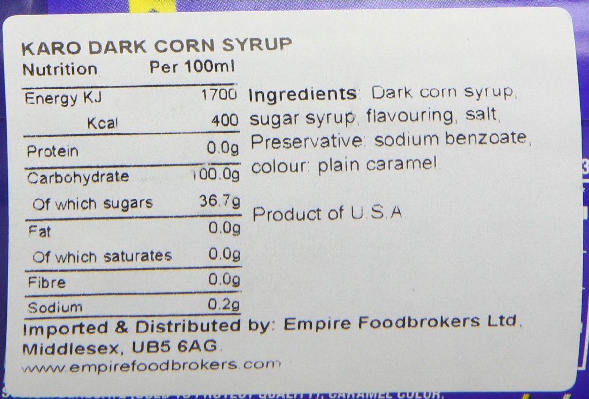 Karo Dark Corn Syrup 1 Pint (Pack of 3) Y