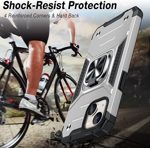 Miniatura 81 de JAME Funda para iPhone 12 Pro Max con protectores de pantalla, 2 unidades, protección contra caídas de grado militar, fundas protectoras