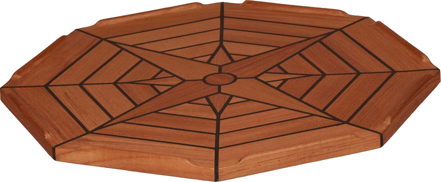 JZ Teak Table Top Eight Corners with Nautic Star 450/550/750mm Marine Boat RV