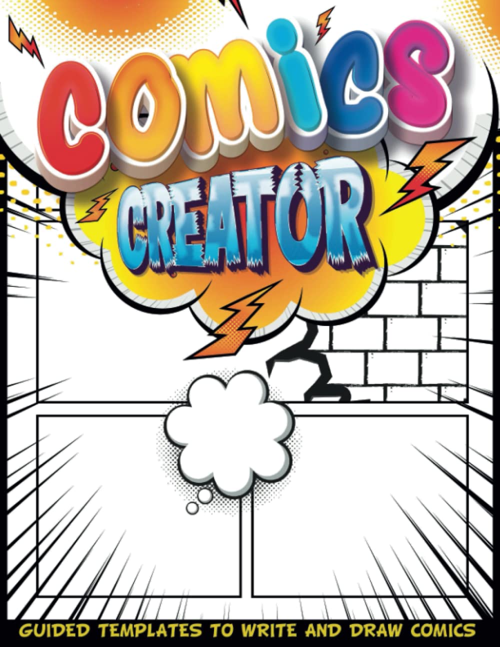Comic Blank Book: Comic Artist Supplies | Kids Busy Activities with Write and Draw Comic Templates