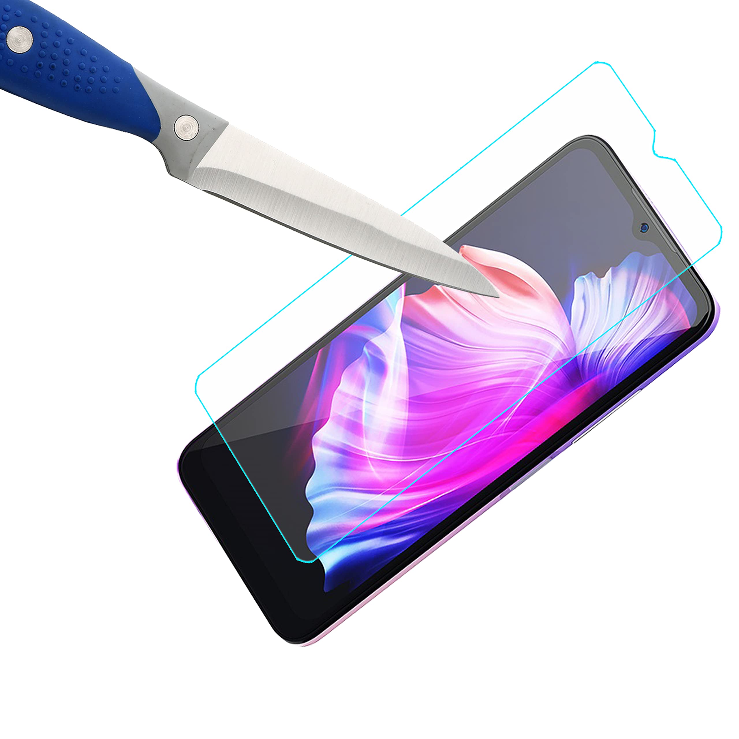 Zidwzidwei Film De Protection En Verre Trempé Pour Doogee N50 [3 Pièces