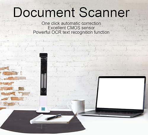 Miniatura 2 de Cámara de documentos 8MP 4K Ultra High Definition USB Document Scanner A4 Auto Focusing para aprendizaje a distancia, videoconferencia, trabajo