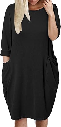 black and white jumper shirt dress