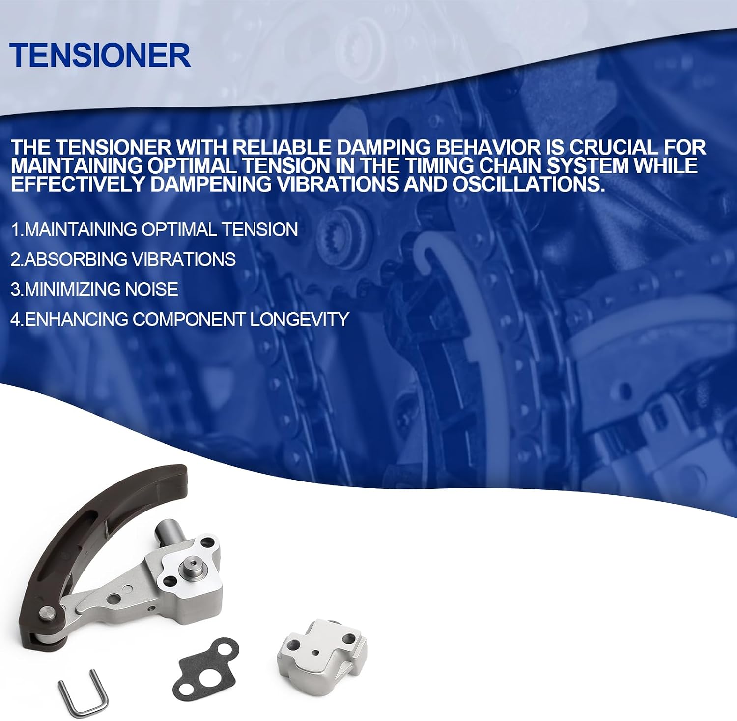 Timing Chain Kit 1996-1998 For Buick Skylark,1996-2002 For Chevrolet Cavalier,1997-1999 For Chevrolet Malibu,1996-1997 Oldsmobile Achieva,1999-2001 For Oldsmobile Alero,1996-2002 For Pontiac Sunfire