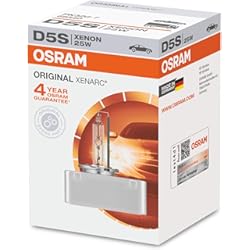Faros Xenon Citroen C4 OSRAM XENARC ORIGINAL D5S, folding box (1 lamp)
