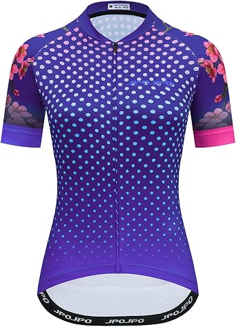 Hotlion Pro Cycling Jersey Women Summer Bike Shirts Team Bicycle Clothing Road Biking Tops CU0105