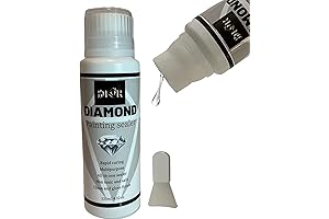 5D Diamond Painting Sealer with Brush for Coasters and Puzzles