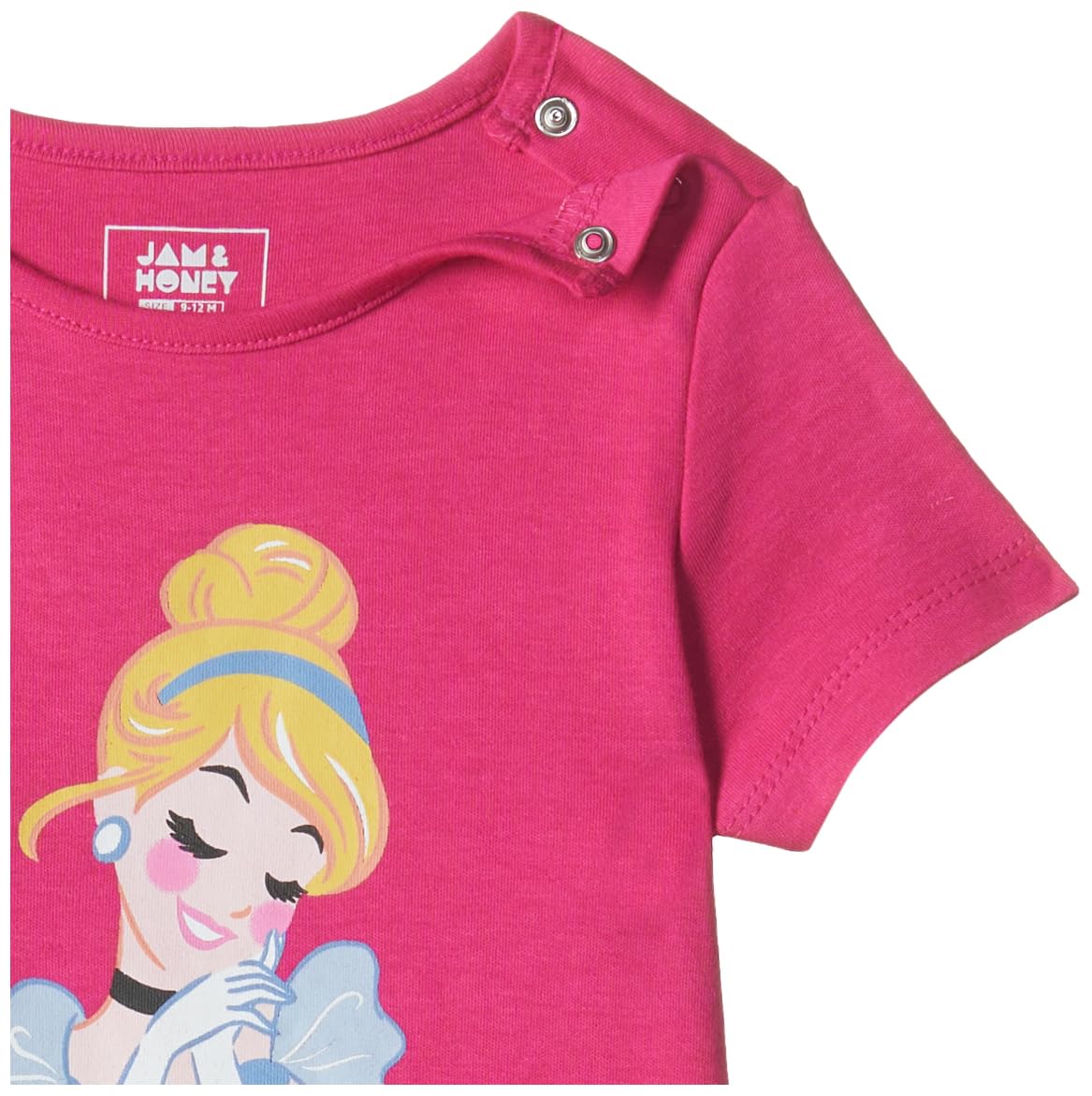 Amazon Brand - Jam & Honey Baby-Girls' 100% Soft & Pure Cotton Short Sleeve Original Disney Stylish T-Shirts (Pack of 3) offers donot miss 4 Amazon Brand - Jam & Honey Baby-Girls' 100% Soft & Pure Cotton Short Sleeve Original Disney Stylish T-Shirts (Pack of 3) offers donot miss