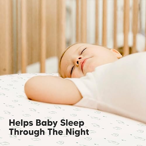 Miniatura 103 de 2-Pack Waterproof Baby Crib Sheets for Boys, Girls - 52x28 Viscose Derived from Bamboo Toddler Bed Sheet Neutral, Fitted Crib Mattress Protector