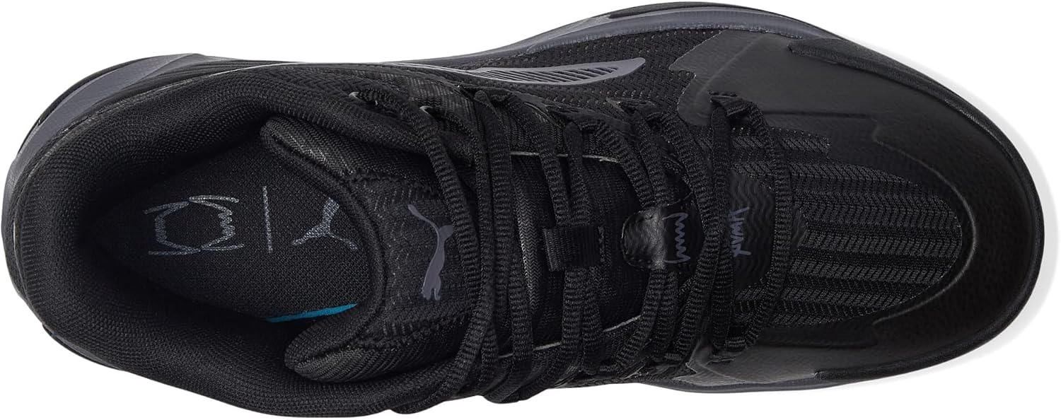 Puma Mens Dagger Basketball Shoes Puma Black/Galactic Gray 9 Medium