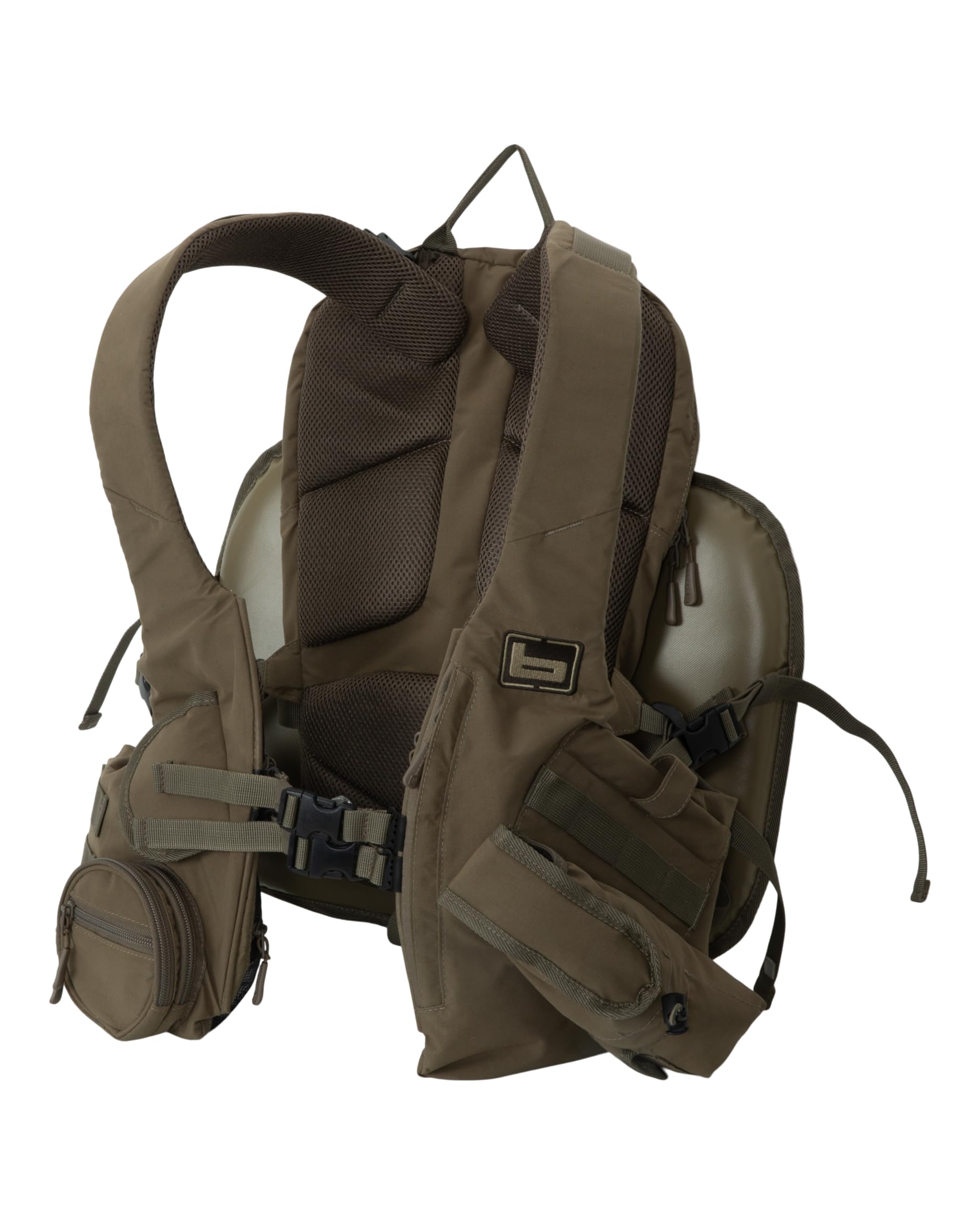 Banded Air Elite Turkey Vest – Lightweight, Breathable Hunting Vest with Padded Seat & Multiple Pockets (Oak Brown, One Size)