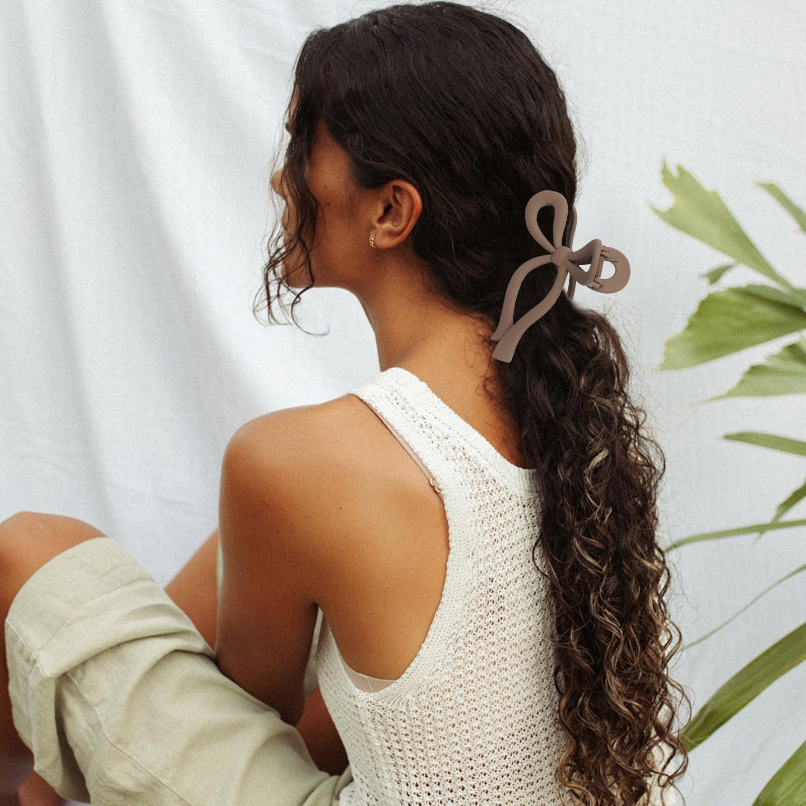 Blooms Mollettone Capelli Donna 4 Pezzi Pinza per Capelli Grande Antiscivolo Fermaglio Capelli Hair Clip